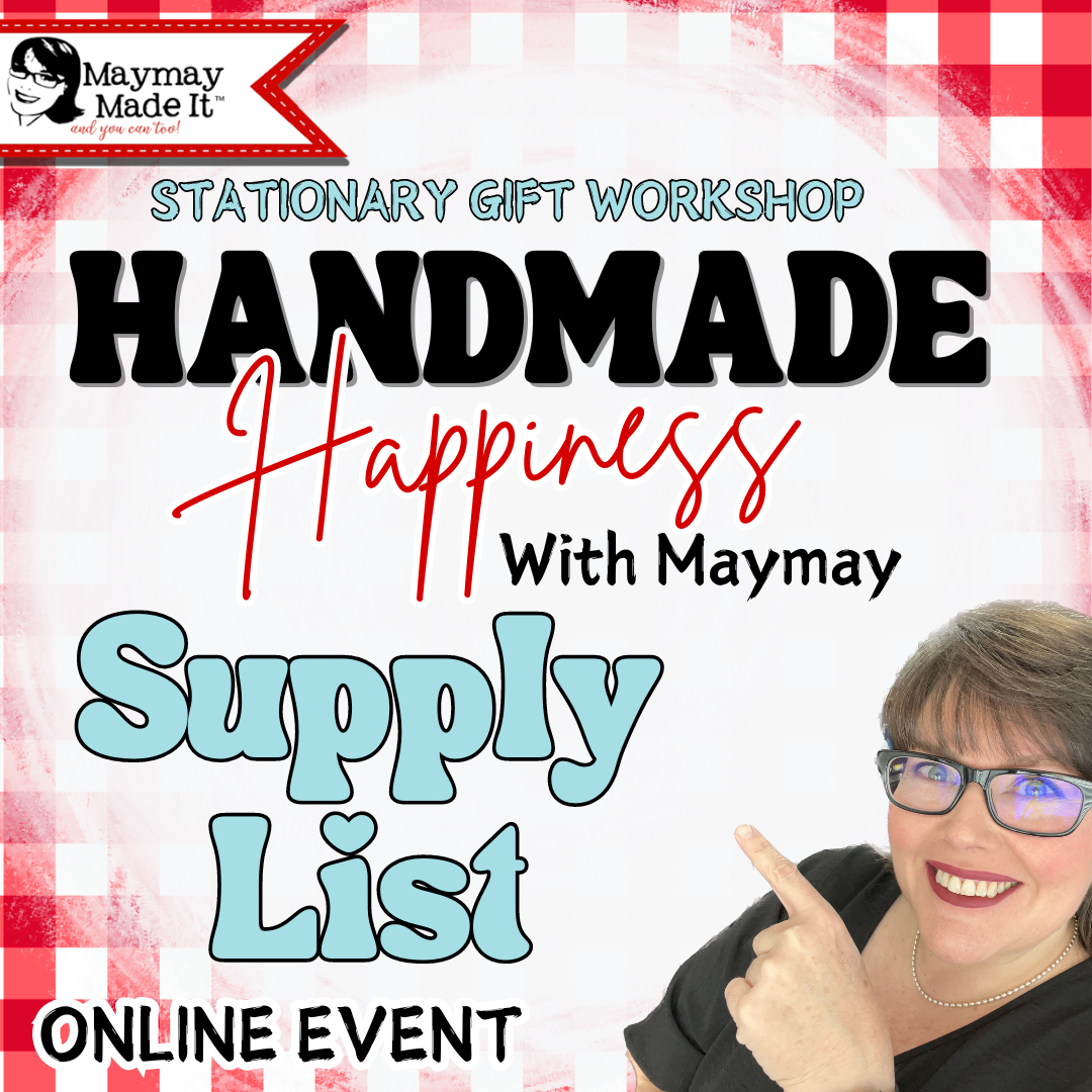 Supplies you will need to craft along....