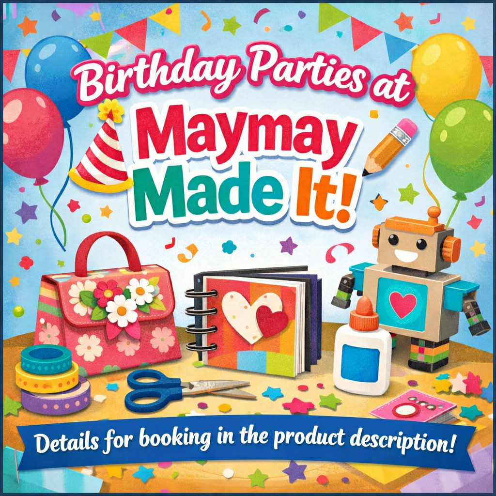 Birthday Party at Maymay Made It (Classroom Party Package)