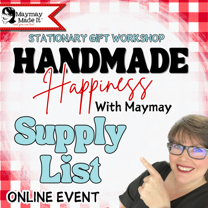 Supplies you will need to craft along....