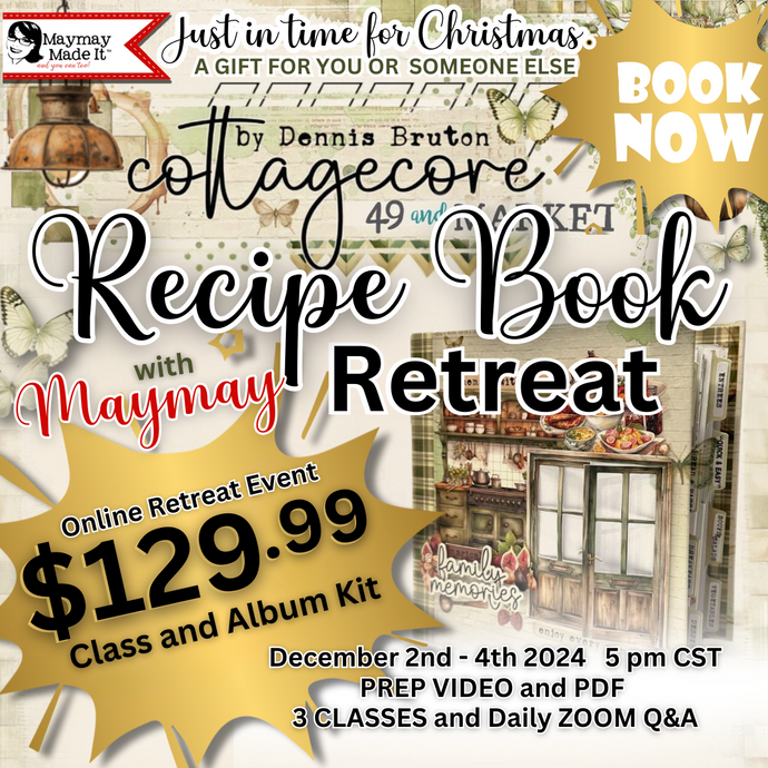 ONLINE RETREAT WITH MAYMAY 49 and Market Cottagecore Recipe Album